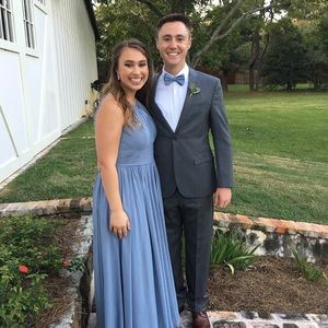 azazie bridesmaid dresses dusty blue